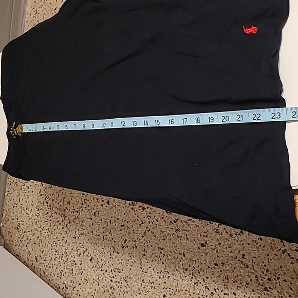 Polo Ralph Lauren black men's Tshirt size L gently loved - Picture 7 of 7
